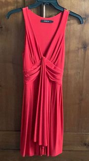 Red Flowy Dress