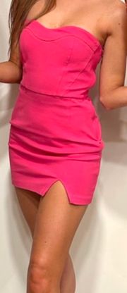 Hot Pink  Dress