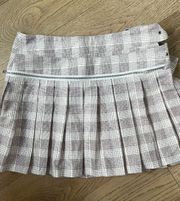 Plaid Mini Skirt