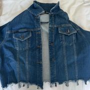 J Brand Cropped Denim Jacket