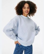 Outdoor voices MegaFleece Sweatshirt Baby Blue Size Medium