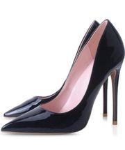 Black Patent Pumps