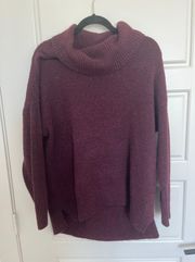 Oversized Turtle Neck Sweater