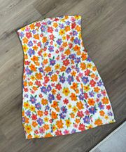 Multi Floral Mini Dress