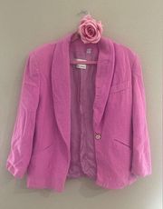 Pink blazer