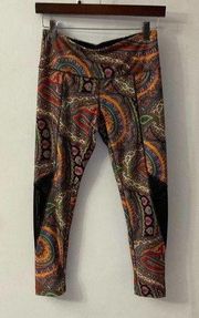 ABS  by Allen Schwartz Paisley Print Leggings Size S