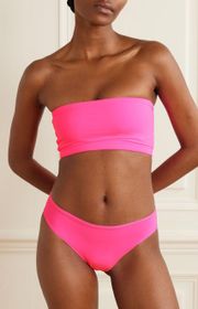 NWOT  Fits Everybody Bandeau Bra in Neon Pink