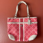 Pink Tote Bag