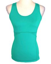 New Colosseum Vigor racerback tank, ladies small aqua athletic workout top