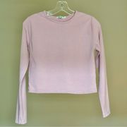 Stradivarius Lilac Crop Top / Size L