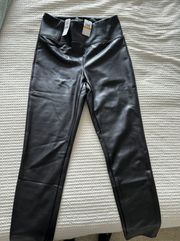 Black Leather Pants