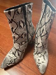 Snakeskin Boot