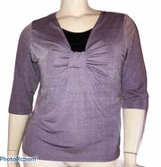 Studio 1940 shimmery blouse