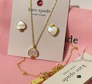 Kate Spade Earrings And Necklace Set