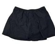 Miraclesuit Women's Size 10 Solid Swim Skirt Bottom Pull-On Black