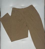 high waisted cropped trousers 