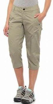 Arcteryx Women’s A2B Beige Commuter Crop Pants Size 4