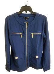 NWT Boston Proper small navy jacket