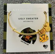 NWT Alex and Ani Charity by Design Ugly Sweater Bracelet