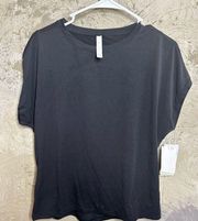 NWT Zella oversized black tee shirt bin 6