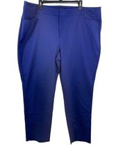 Eloquii Blue High Waisted Trousers Plus Size 22L