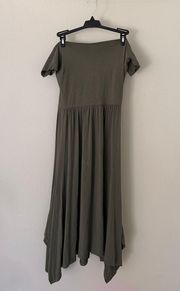 Alta Long Green Dress