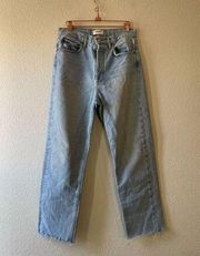 Agolde raw hem 90s distressed jeans size 27