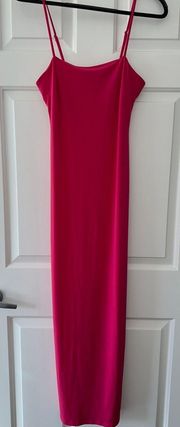 Forever 21 Hot Pink Maxi Dress