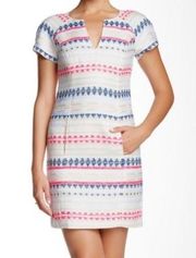 Trina Turk Angela Short Sleeve Sheath Dress