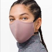 Lululemon NEW  Vintage Mauve Double Strap Face Mask