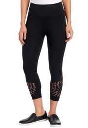 ONE 5 ONE Laser Cut Capri Leggings