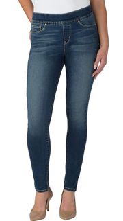 Signature by  Gold Women's Totally Shaping Pull-on Skinny Jeans