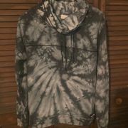 Simply sputhern tye dyed cowl neck sweatshirt