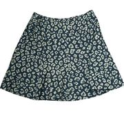 J. McLaughlin Skirt Size Medium Leopard Pattern Womens Pull On 29X18