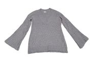 Oversized Treasure & Bond Lavender Thick Soft Bell Sleeved Sweater Women's S
