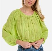 Velvet By Graham & Spencer Top In Yellow size M