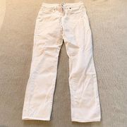 Paige White Kylie Crop Jeans - Size 27