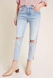 Driftwood Gizelle HR Embroidered Skinny Jeans