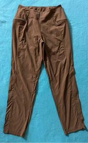 Mountain Hardwear Women's Skinny Hiking Brown Outdoors Pants Size Medium