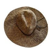 Target women's brown and tan sun hat