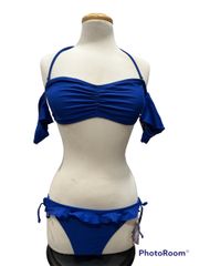 NWT  Swimwear Royal Blue Two Piece Size XL