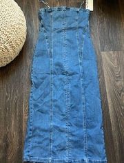 Dynamite Denim Maxi Dress