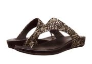 Banda Mocha Tongue Slide Sandals