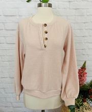 Beige Knit Pullover