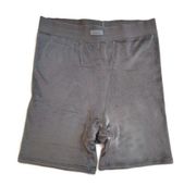 Skims Velour Bike Shorts Smoke Large