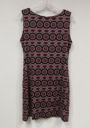 Tracy Negoshian Geometric Cutout Dress Size Medium EUC