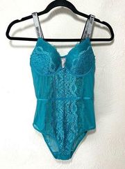 Juicy Couture push-up lace&mesh Bodysuit