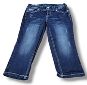 Ariya Jeans Size 3 /4 W24"xL17.5" Capri Jeans 