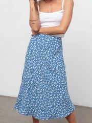 London Blue Daisies Skirt