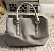 Grey Larchmont Avenue Evangelie Satchel Bag